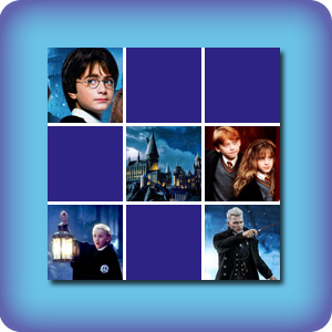 Matching game for kids - Harry Potter - online and free