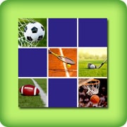 Matching game for adults - beautiful sport pictures - online and free