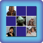 Jeu de memory pour enfants - film Star Wars - en ligne et gratuit