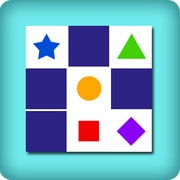 Memory game geometric shapes for baby - online and free Memory game geometric shapes for baby - online and free