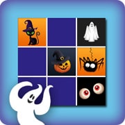 Premium Vector  Educational matching game for kids with spooky halloween  characters