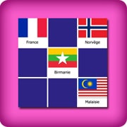 Grand jeu Memory - Apprendre les Drapeaux des pays