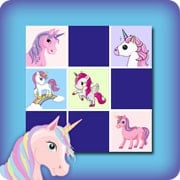 Jeu de memory pour enfants - licornes - en ligne et gratuit
