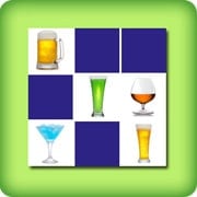 Memory game for adults - Drinks - Online and free