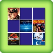 Jeu de memory pour adultes - films célèbres - en ligne et gratuit