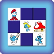 Matching game for kids - Smurfs II - online and free