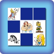 Matching game for kids - Asterix and Obelix - online and free