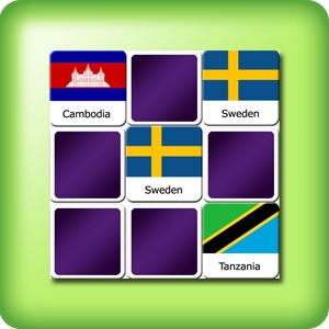Jeu de memory pour adultes - drapeaux des pays II - en ligne et gratuit