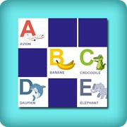 Jeu Memory pour apprendre l&#039;Alphabet - En ligne et gratuit