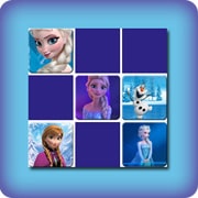 Matching game for kids - Frozen - online and free