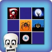 Matching game for kids - Halloween - online and free