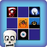 Matching game for kids - Halloween - online and free