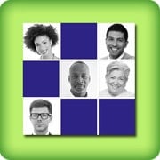 Memory game for adults - Faces II - Online and free