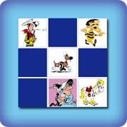 Jeu de memory pour enfants - Lucky Luke - en ligne et gratuit