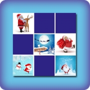 Matching game for kids - Santa Claus - online and free