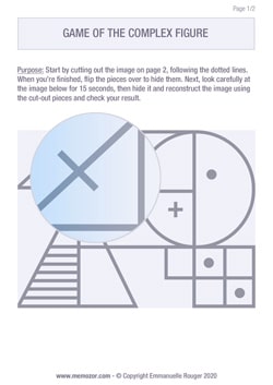 Memory game - Complex Figure (2) to print