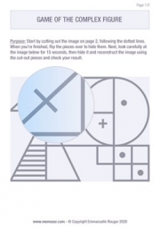 Memory game - Complex Figure (2) to print