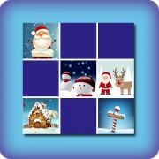 Matching game for kids - Christmas III - online and free