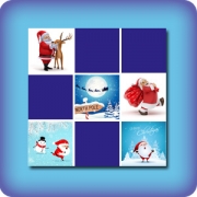 Jeu de memory pour enfants - père noël - en ligne et gratuit