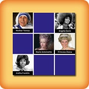 Matching game - Famous women in history