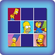 Matching game for kids - The Simpsons - online and free