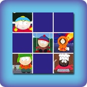 Matching game for kids - South Park - online and free
