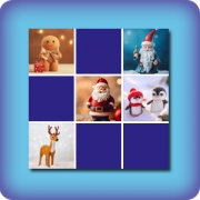 Matching game - Christmas figurines - online and free