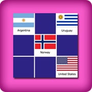 Big Matching game - Learn the country Flags