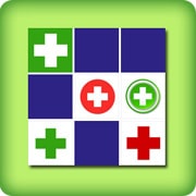 Matching game for adults - Crosses - online and free