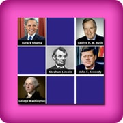 Big Matching game  - Name of the presidents of the USA