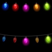 Jeu Simon - guirlande de Noël