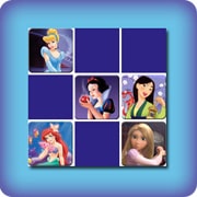 Matching game for kids - Disney Princesses - online and free