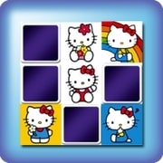 Matching game for kids - Hello Kitty - online and free