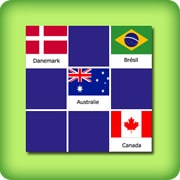 Game Memori - Bendera dari Semua Negara - Online dan Gratis