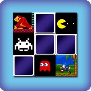 Memory game for kids - retro video games - online and free
