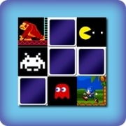 Matching game for kids - retro video games - online and free