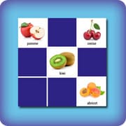 Jeu Memory enfants avec des Fruits - en ligne et gratuit