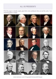 All US Presidents in Order with their Pictures and Names
