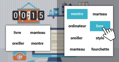 Jeu de la Grille de mots - Objets de tous les jours - en ligne et gratuit