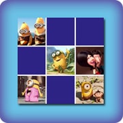 Matching game for kids - The minions - online and free
