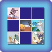 Matching game for kids - Tom and Jerry - online and free