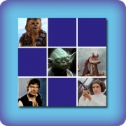 Matching game for kids - Movie Star Wars - online and free