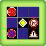 Memory game for adults - Road panels - Online and free