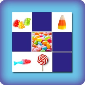 Matching game Candies - online and free