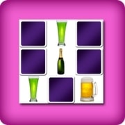 Grand jeu de memory - boissons