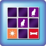 Matching game for kids - stencil III - online and free