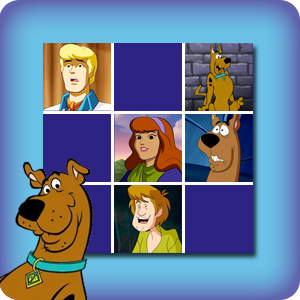 Matching game for kids - Scooby-Doo - online and free