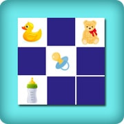 Matching game for toddlers with objects - online and free