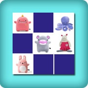 Jeu de memory pour bébé - doudous