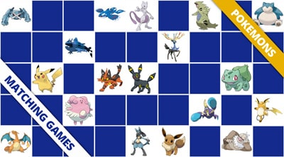 Pokemon Matching games